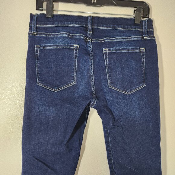 FRAME Le Skinny de Jeanne Crop Jeans Dark Wash size 29 - Picture 8 of 15
